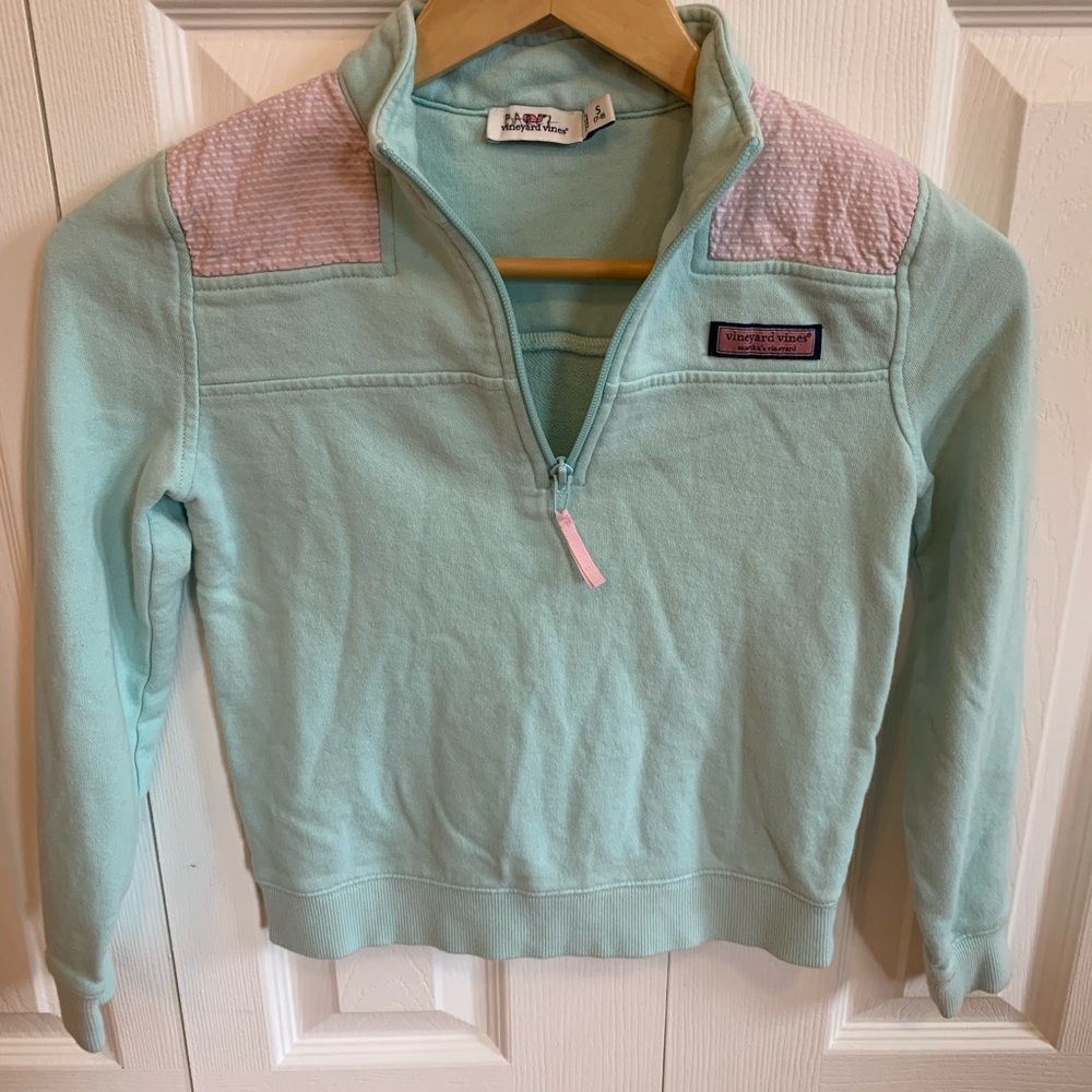 Vineyard 🐳 Vines kids quarter zip pullover